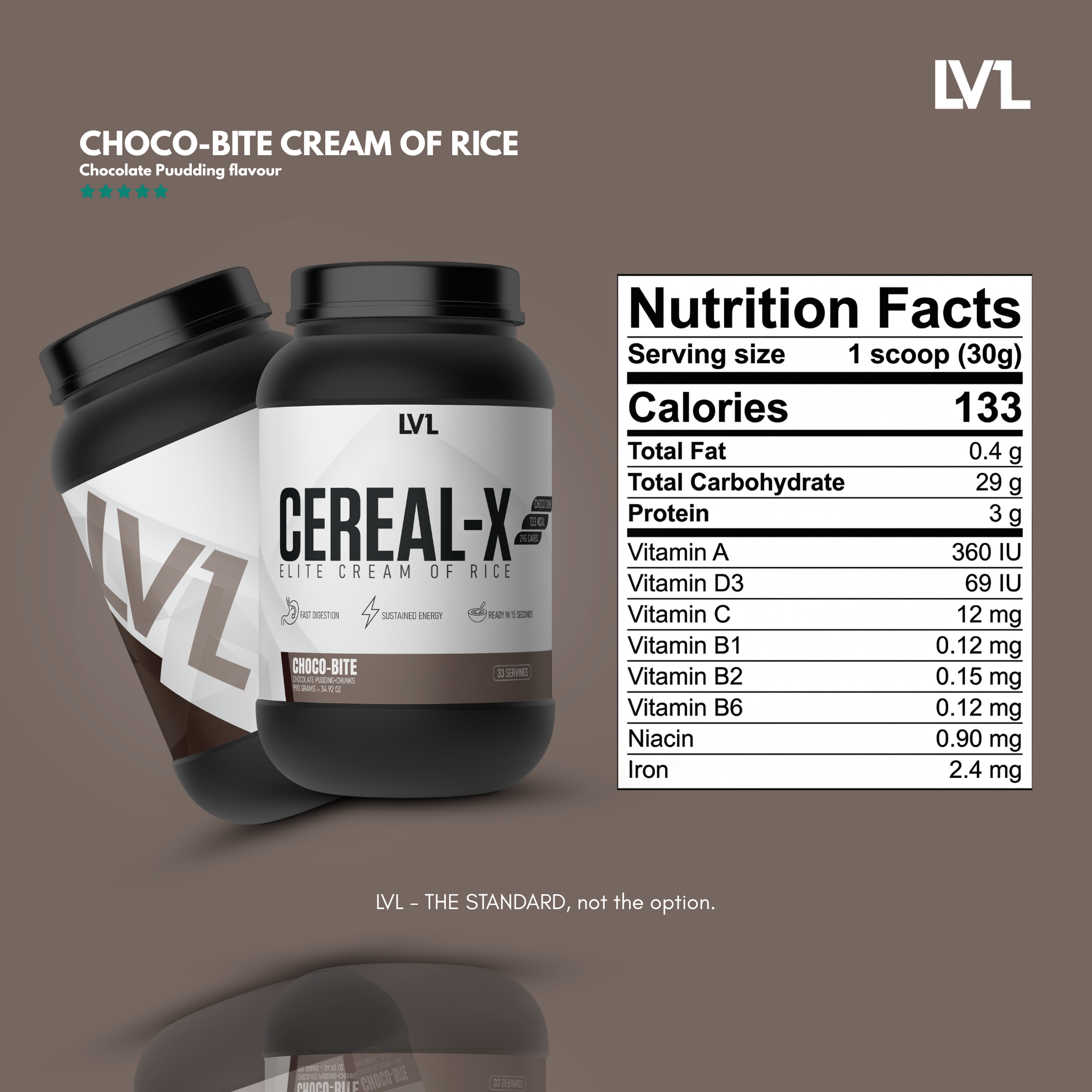 CHOCO-BITE CREAM OF RICE