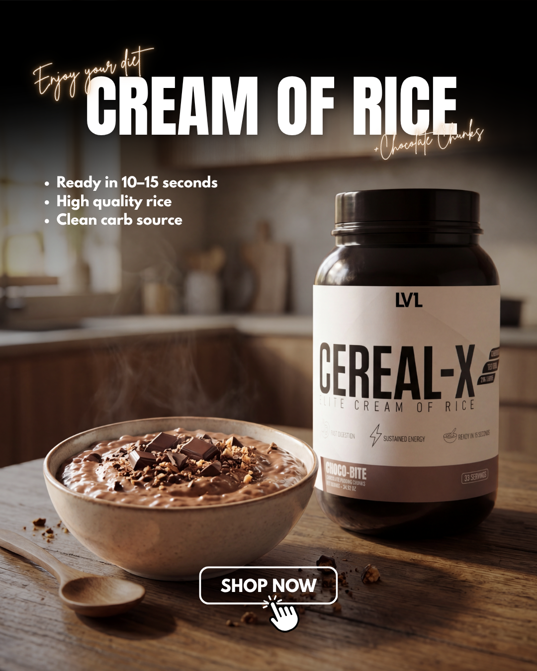 CHOCO-BITE CREAM OF RICE