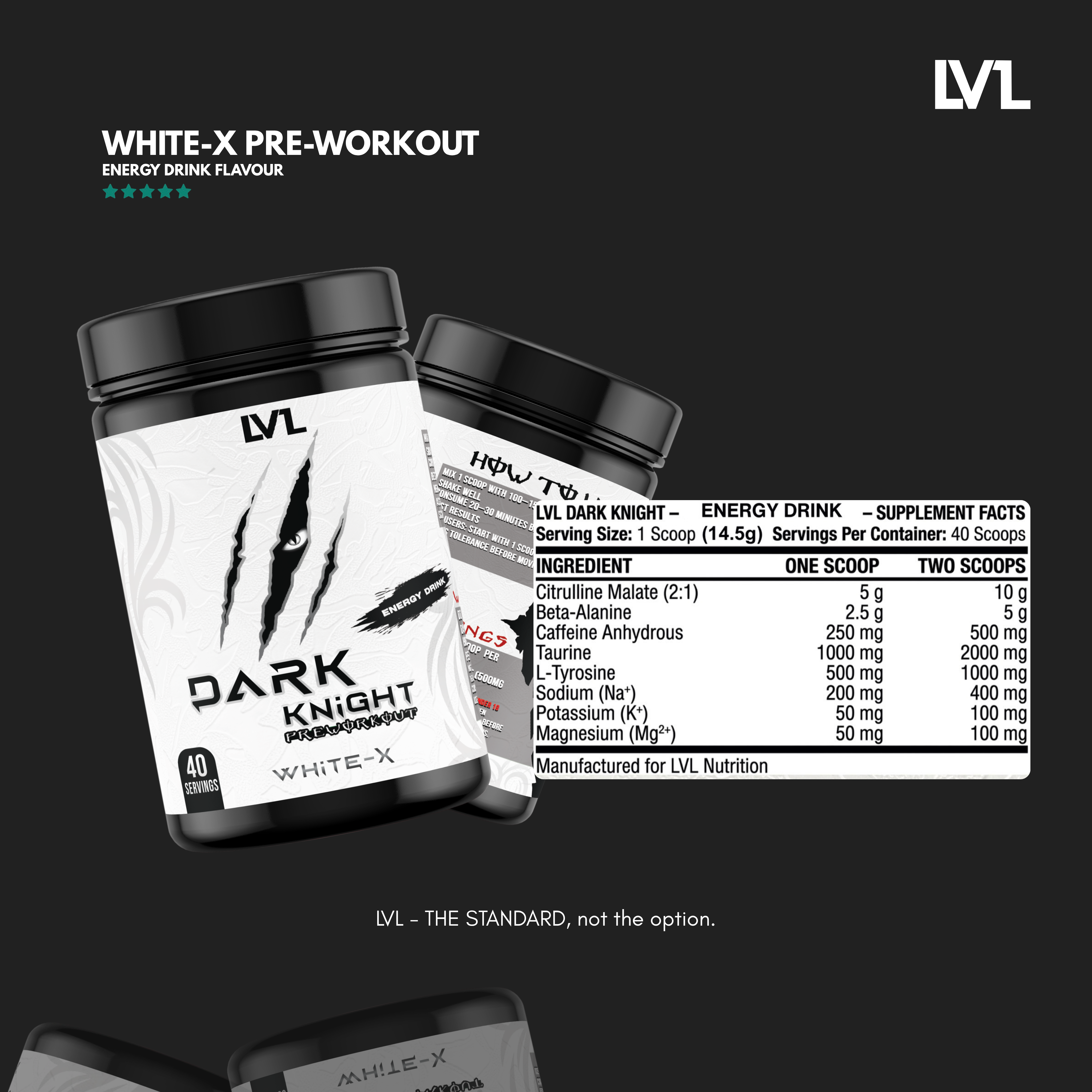 WHITE-X PRE-WORKOUT